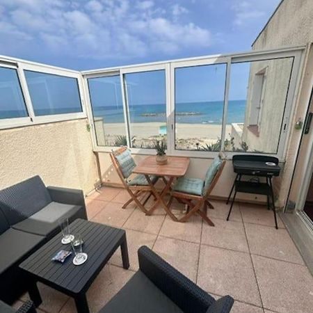 Grand Large Appartement Terrasse Front De Mer Barcares Le Barcarès Exterior foto